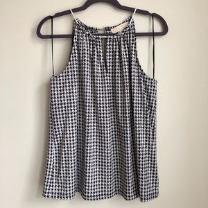 Micheal Kors houndstooth Top